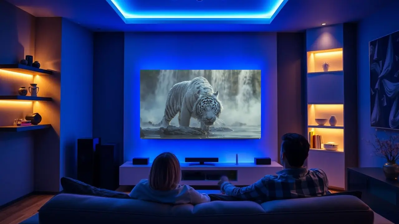 Get Big screen TV home