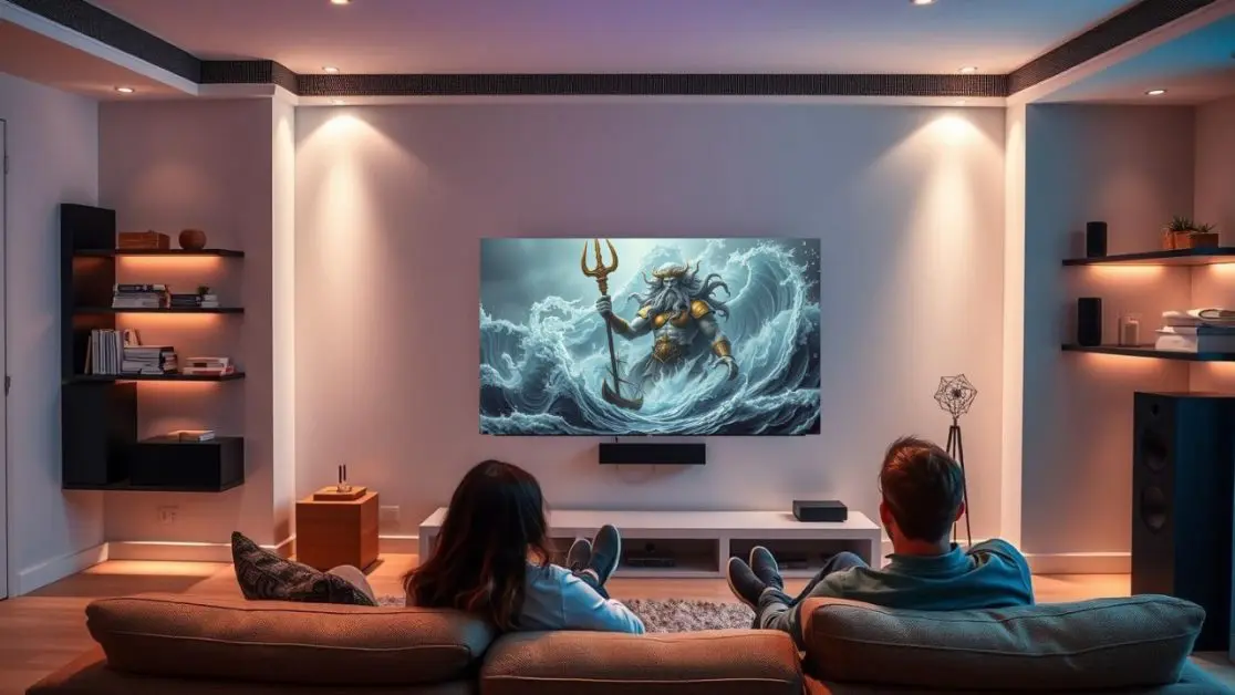 Get OLED TV to watch The Odyssey