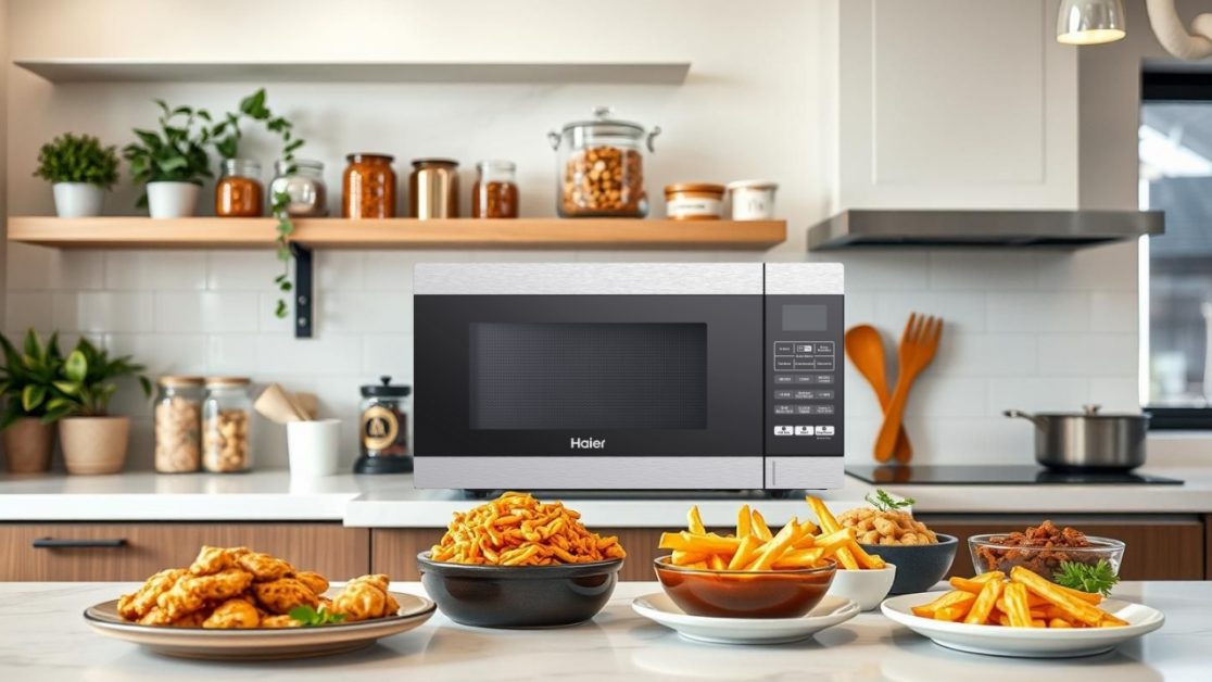 Get Perfect Microwave with in built air fryer Home