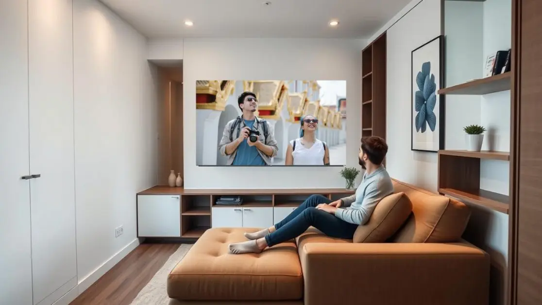 Get Perfect size TV for your studio