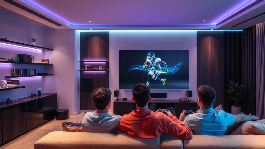 Get QLED TV home