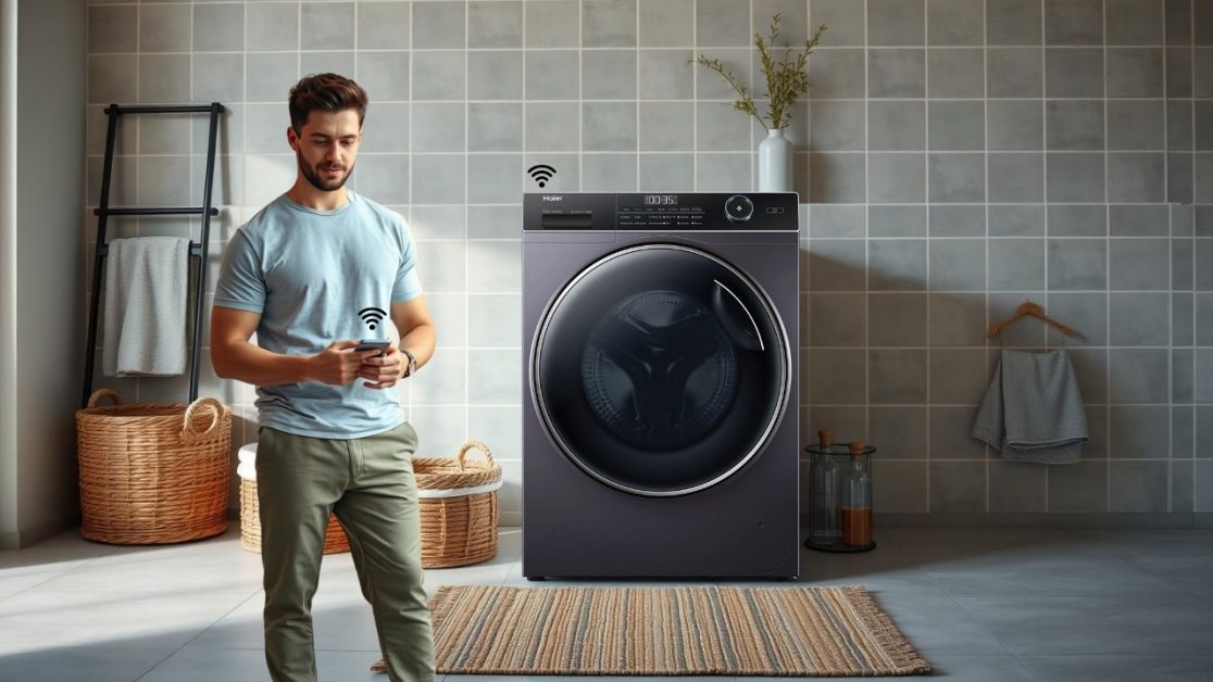Get Smart washing machine home