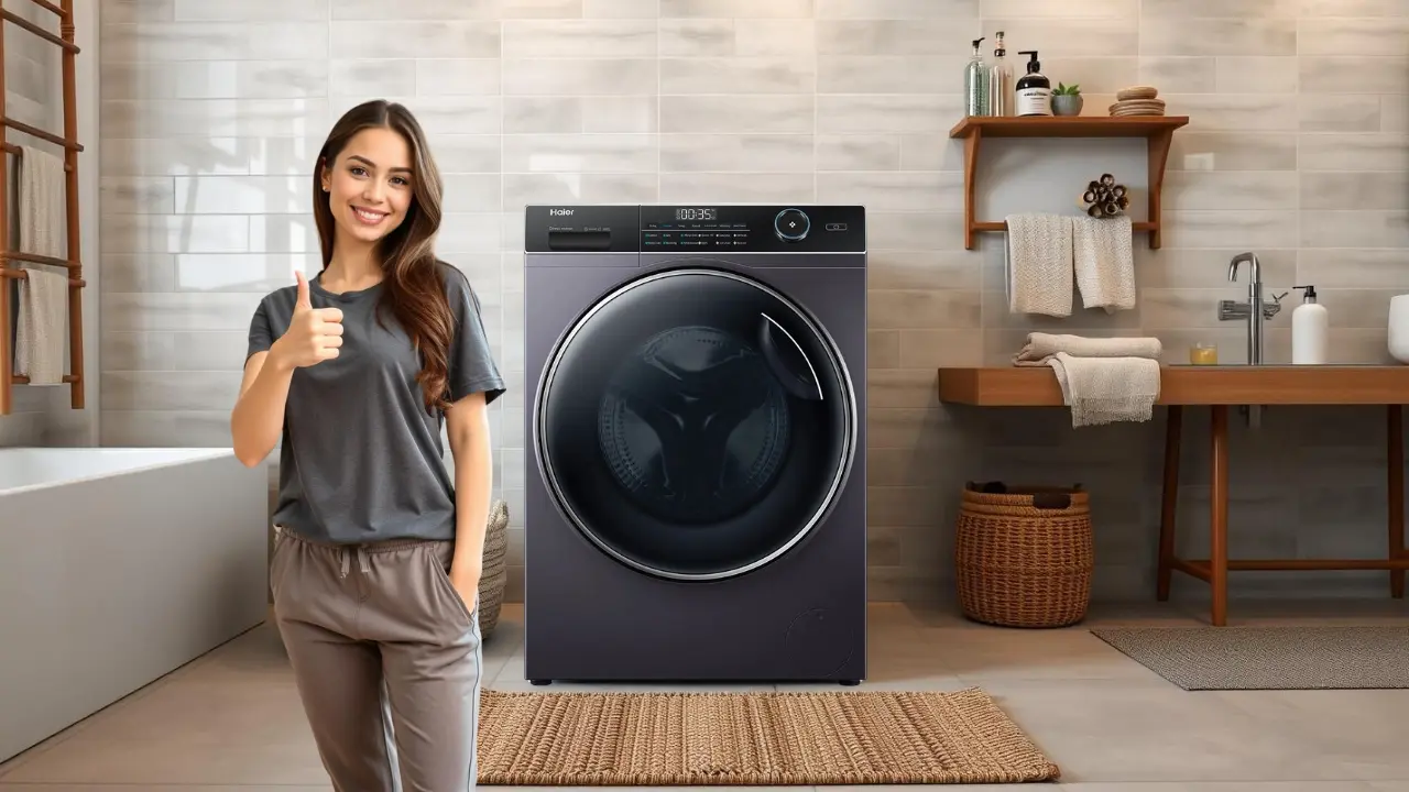 Get washing machine with 20-Year Motor Warranty