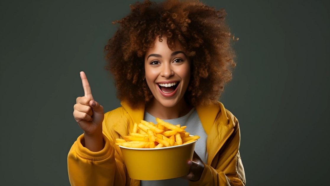Have air fried French Fries this french fry day