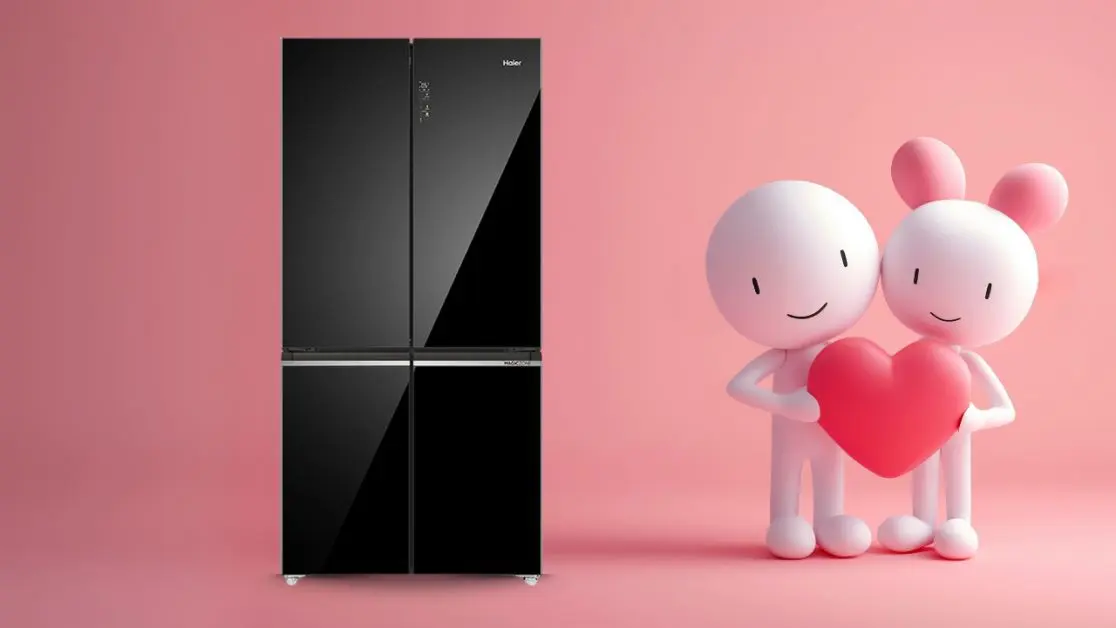 Heart Emoji Reaction Is Real With This 4-Door Fridge Layout