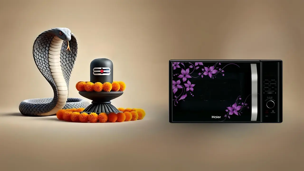 Make Nag Panchami Vrat Snacks in microwave