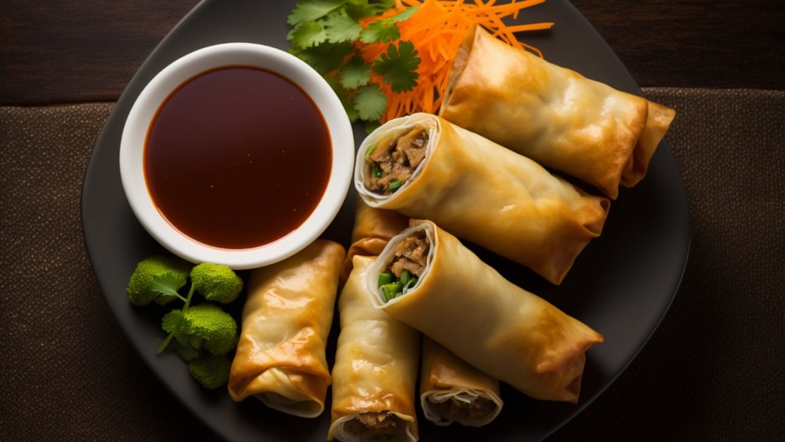 Make Perfect Air fryer spring rolls