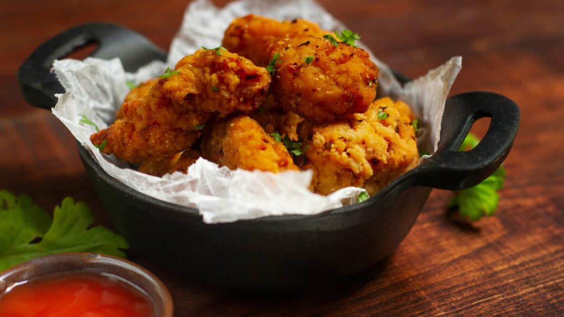 Make air fried Pakoras