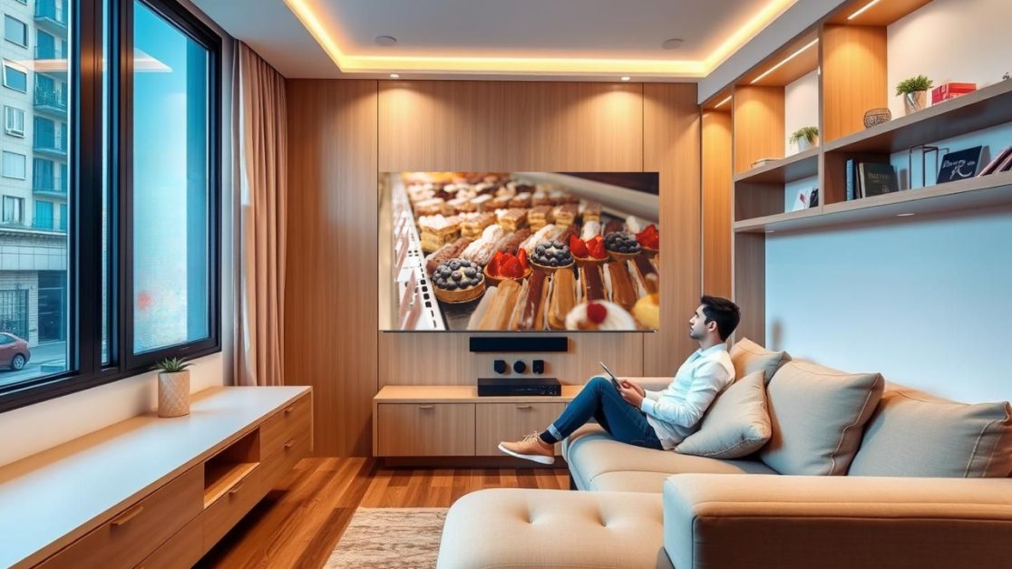 Perfect TV Ideally Suited for Bright Apartments