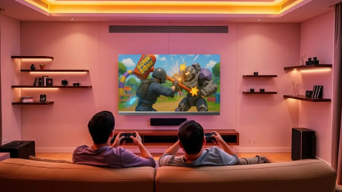 Play BGMI in Big screen Mini LED TV