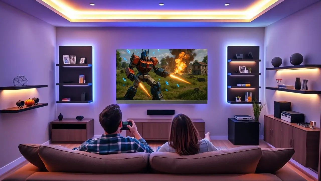 Play New Update of BGMI in Mini LED TV