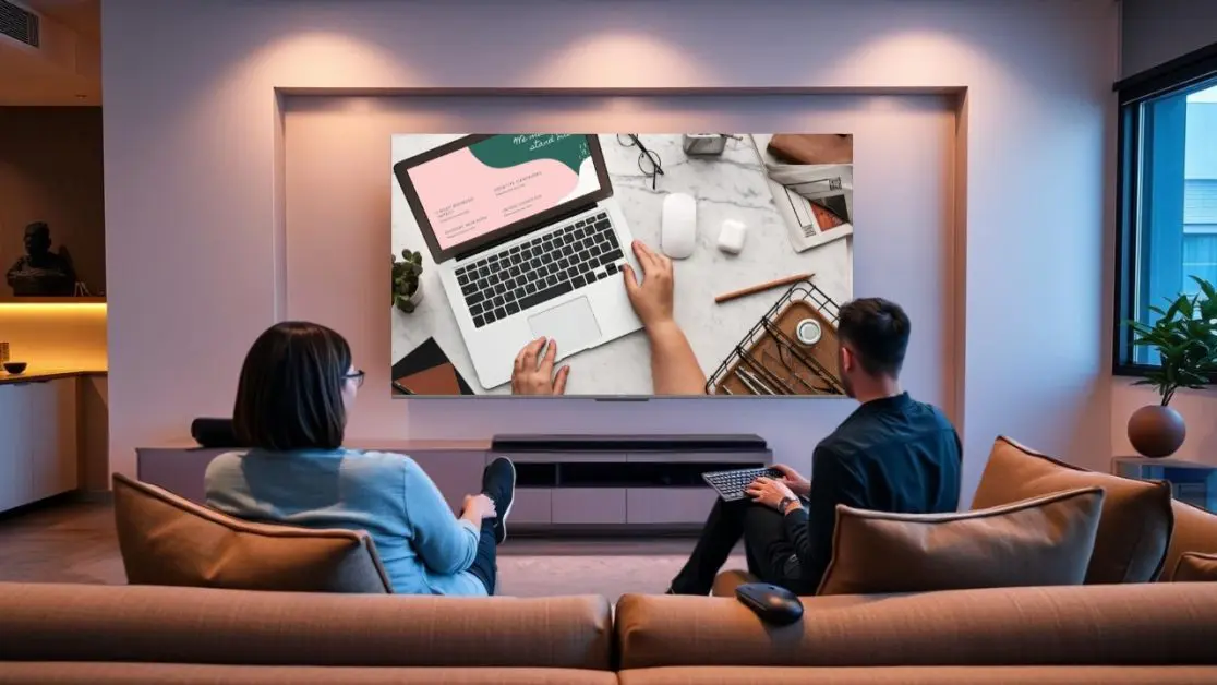 QLED TV as a Workspace Display