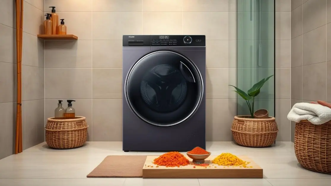 Remove stains from your saree with this washing machine
