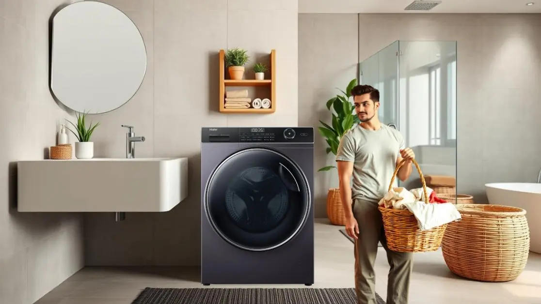 Removes Stains Without Any Scrubbing using smart washing machine