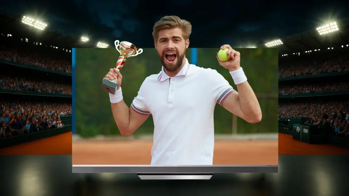 Rewatch Sinner vs Alcaraz in a 144Hz Mini LED TV