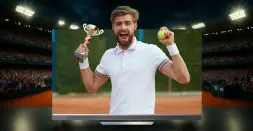 Rewatch Sinner vs Alcaraz in a 144Hz Mini LED TV