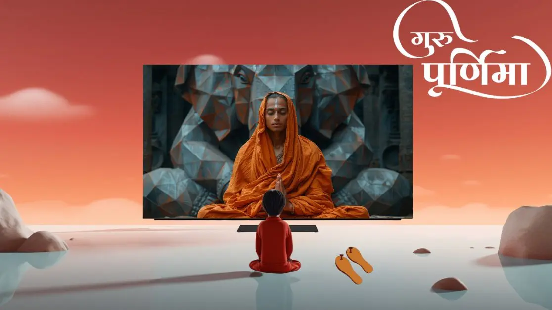 Smart TV with Meditation Mode Is trending this Guru Purnima