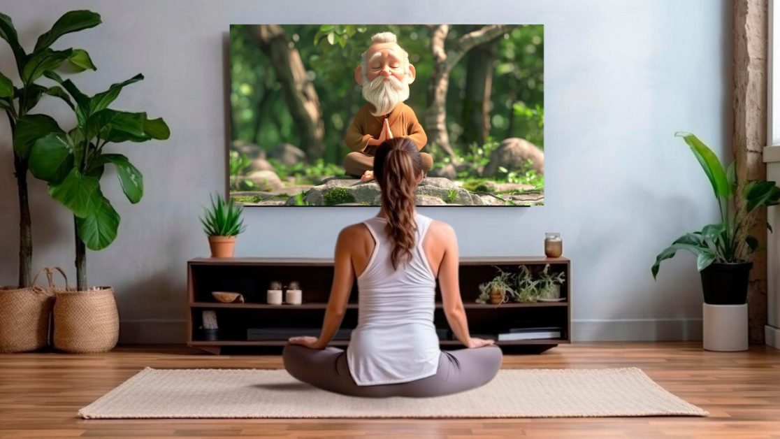 Spiritual core meets OLED TV
