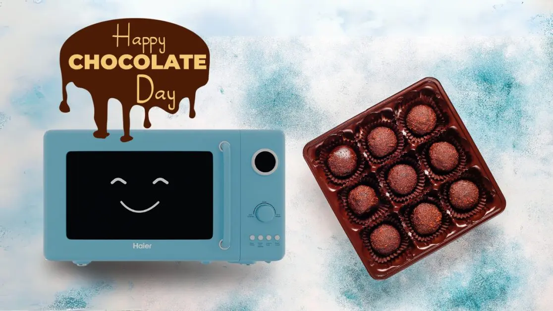 Store Handmade Chocolates in this microwave