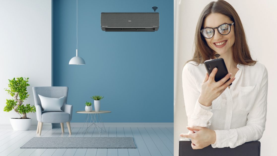 Turn on your smart AC from office