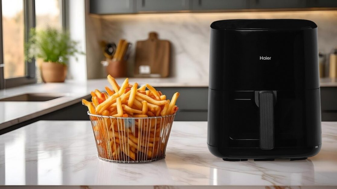 Use air fryer for crispy fries
