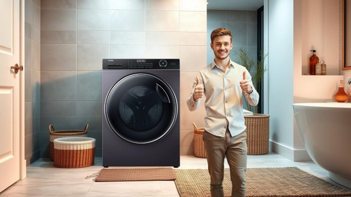 Wash your shirt in Washing machine