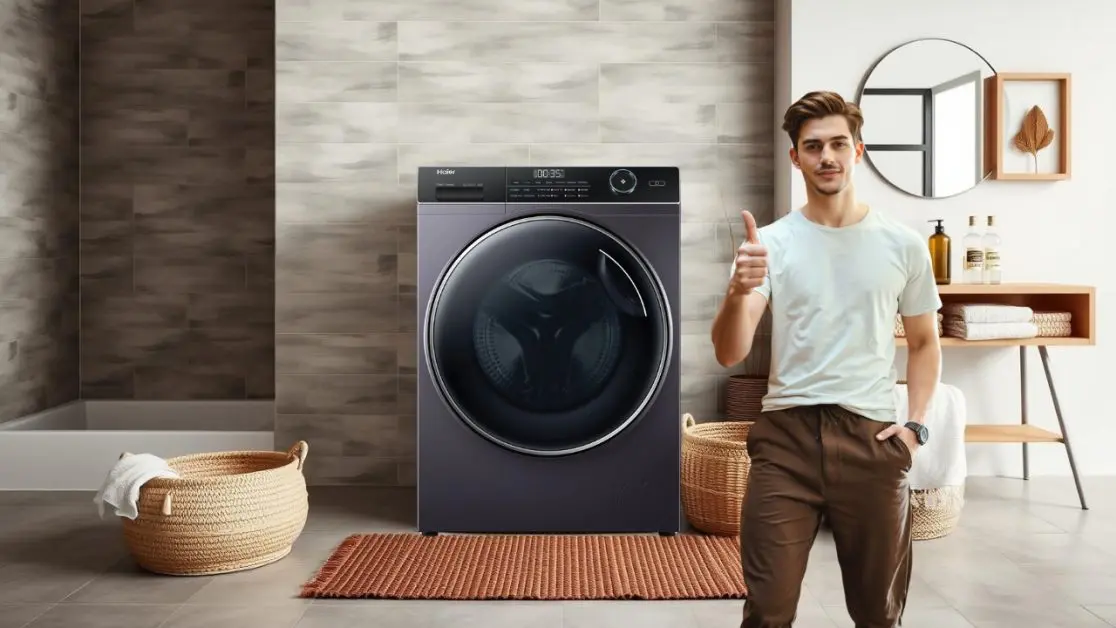 Washer-Dryer Combo in washing machine