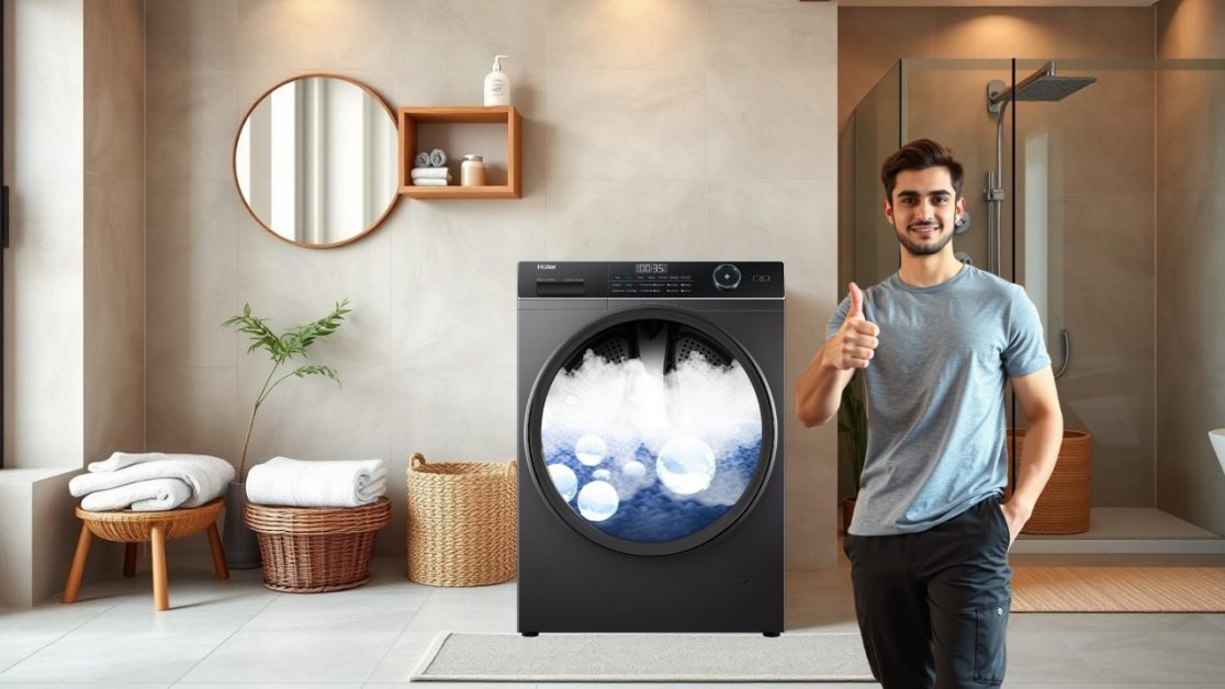 Washing machine with perfect Aesthetics and Performance