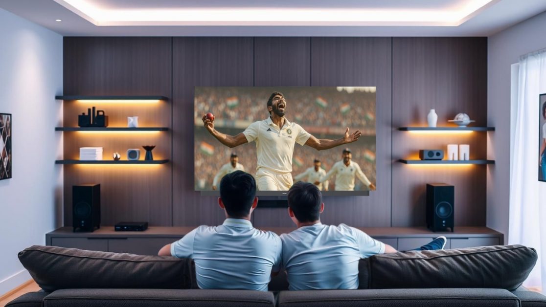 Watch Bumrah’s attack in OLED TV