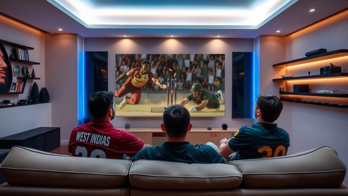 Watch Cricket in QLED TV