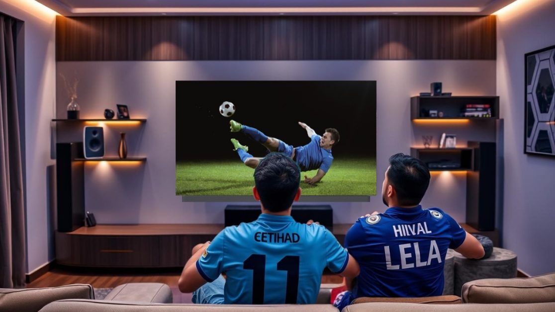 Watch Football matches in OLED TV