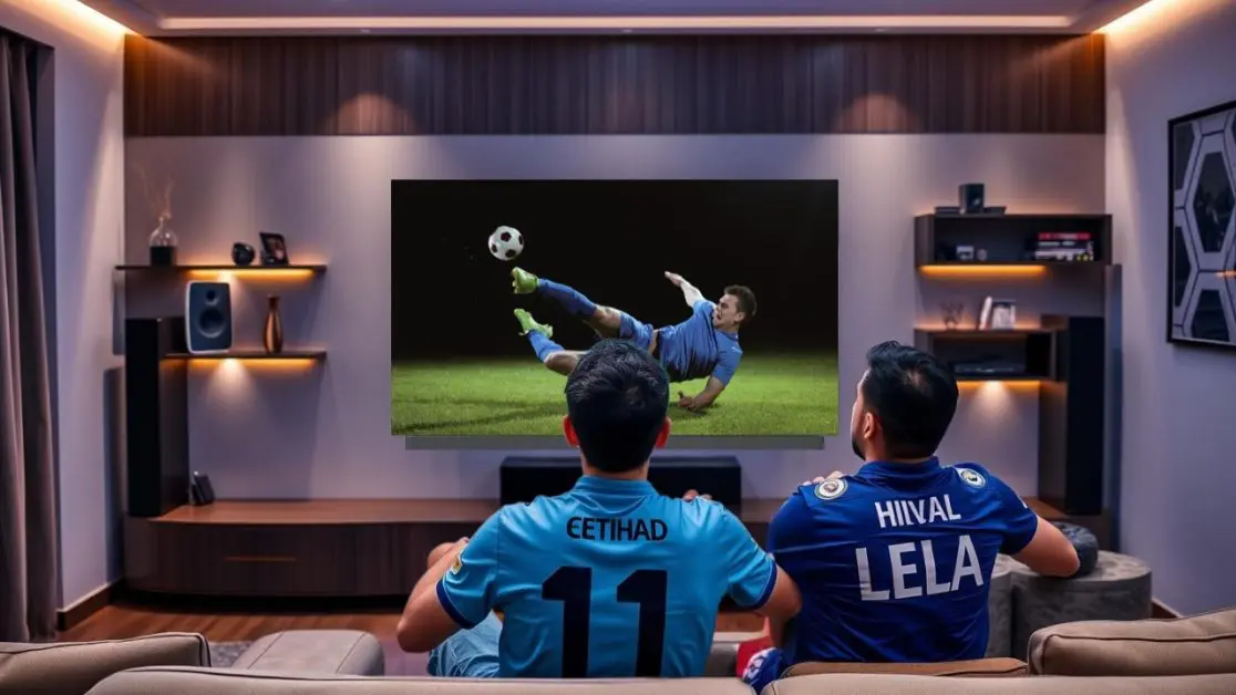 Watch Football matches in OLED TV