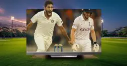 Watch IND vs ENG Test Match in Mini LED TV