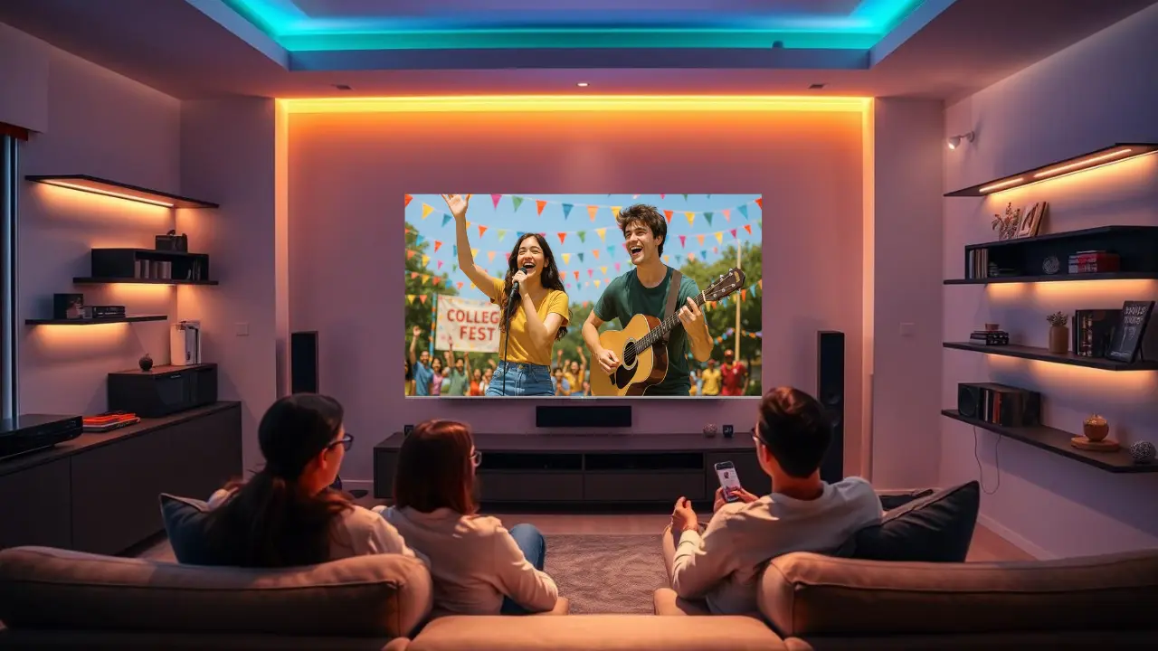 Watch Instagram Saiyaara Reels in a big LED TV