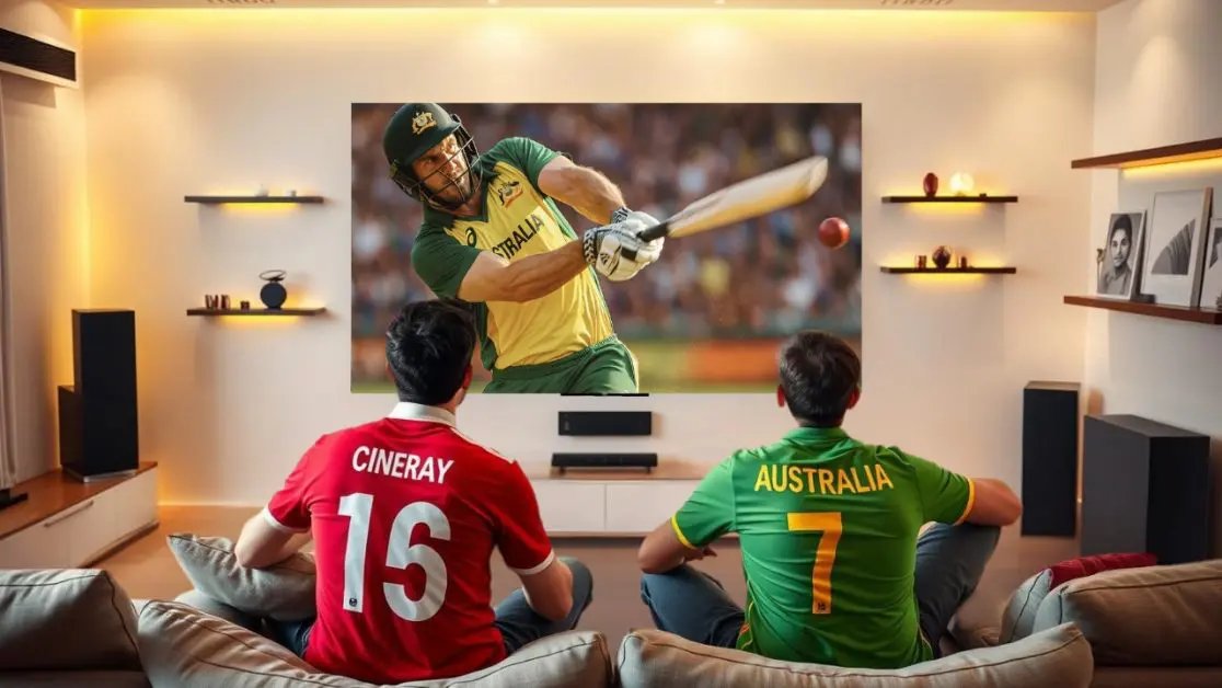Watch Mitchell Marsh’s Muscle batting in OLED TV