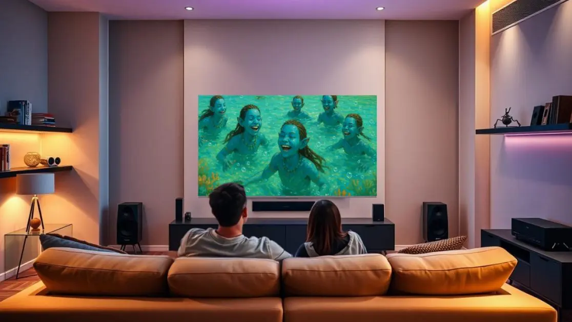 Watch Pandora cinematic scene in QLED TV