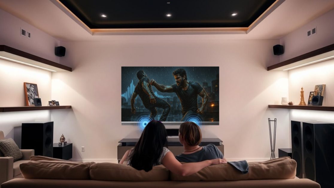 Watch Perfect audio movies in Mini LED TV