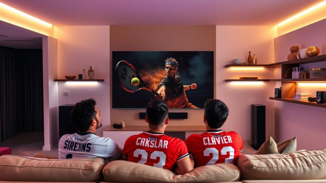 Watch Tennis Historic Matches in Mini LED TV