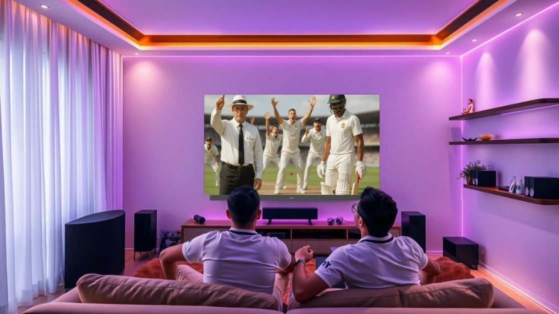 Watch Test Cricket in OLED TV