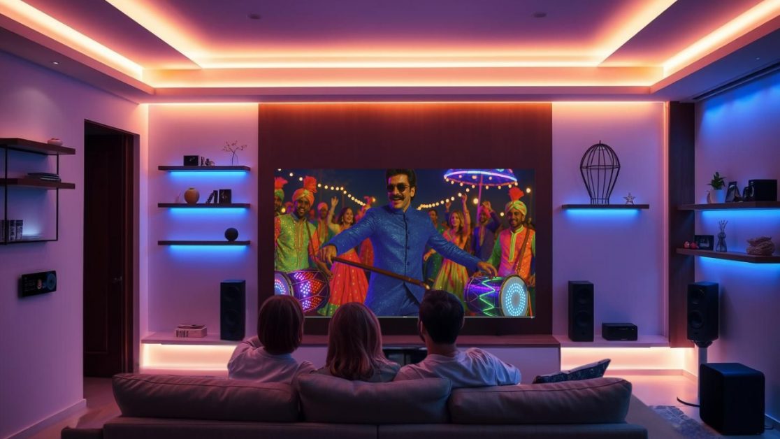 Watch a thriller like dhurandhar in Mini LED TV