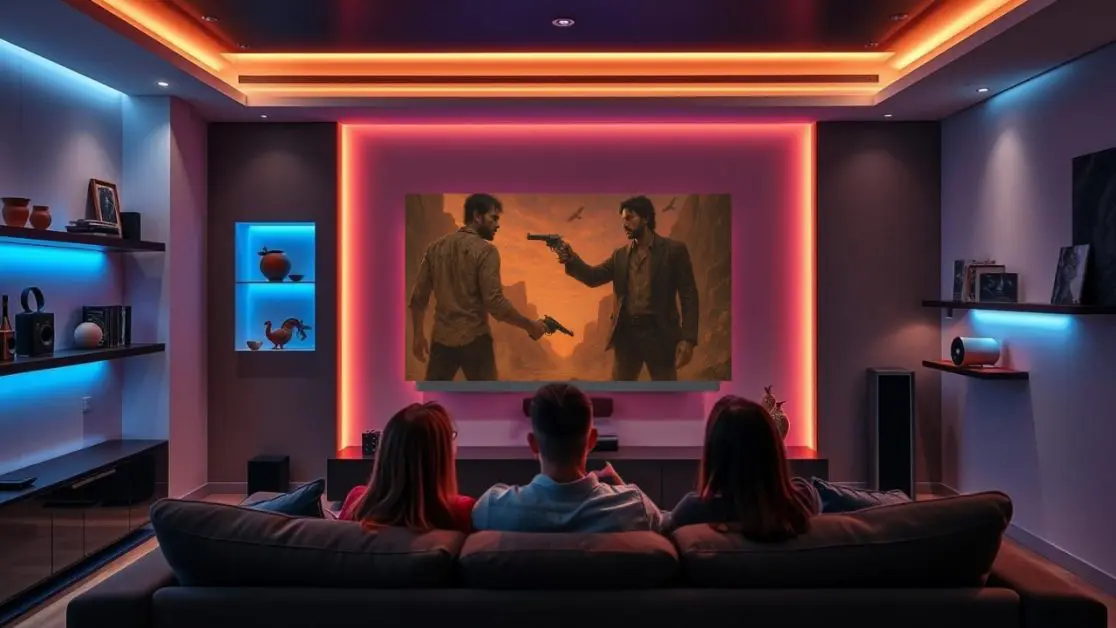 Watch all action scenes in OLED TV from kingdom movie