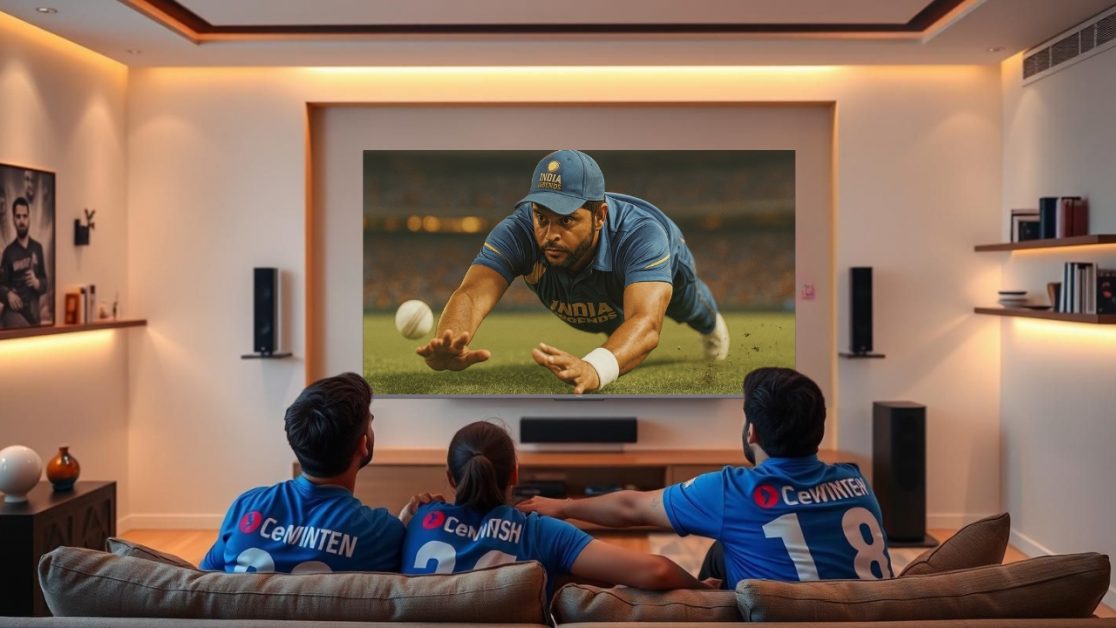 Watch cricket matches in QLED TV