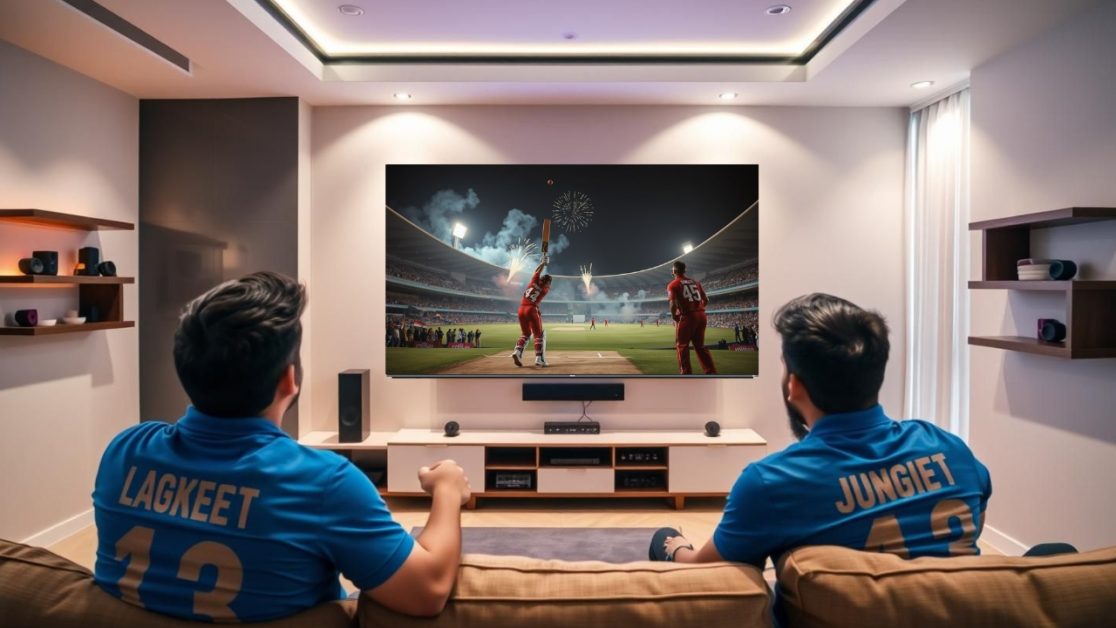 Watch every cricket moments with mini LED TV