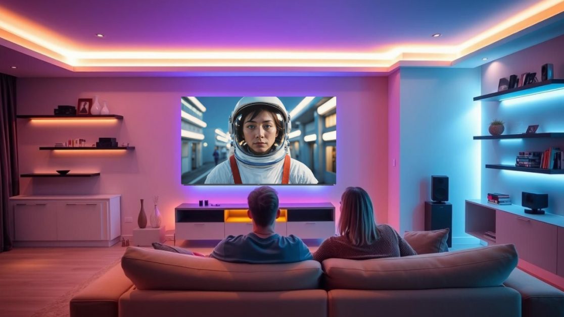 binge-watching in Mini LED TV