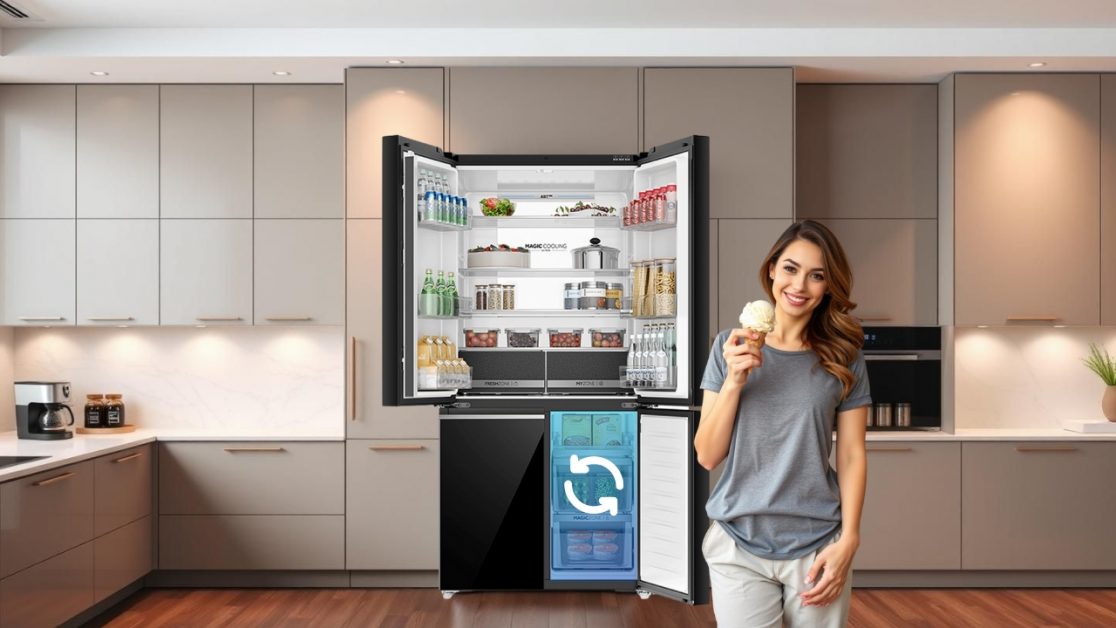ice cream needs perfect temperature in refrigerator