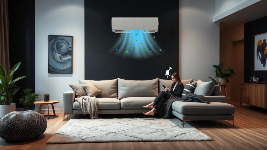 right voice-controlled AC