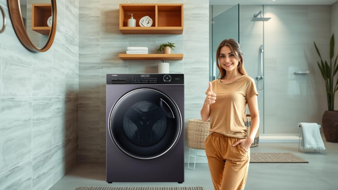 self-care with washing machine