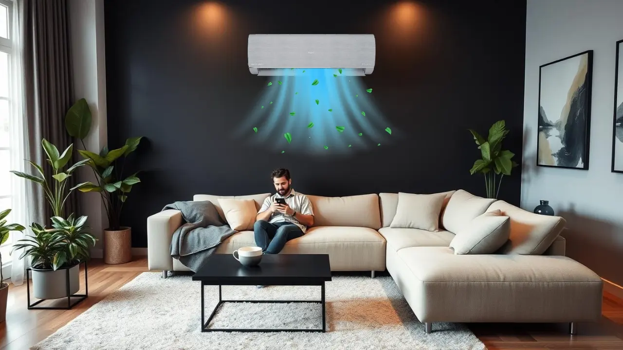 AI AC to tackle Monsoon Discomfort