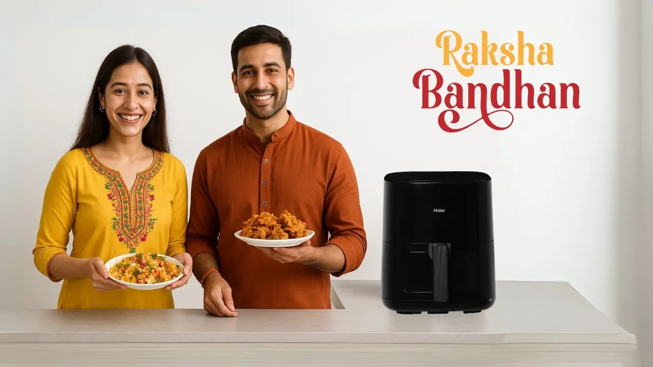 Air Fryer Makes Sibling Bonding Over Chaat and Pakoras