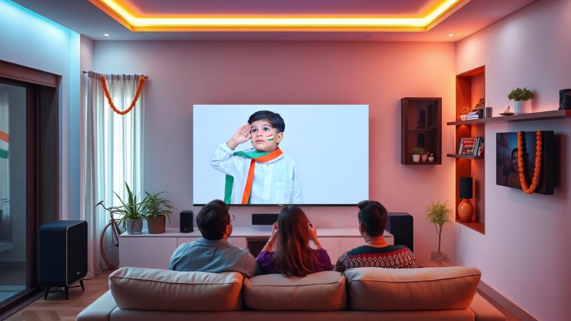 Celebrate Independence day with your LED TV